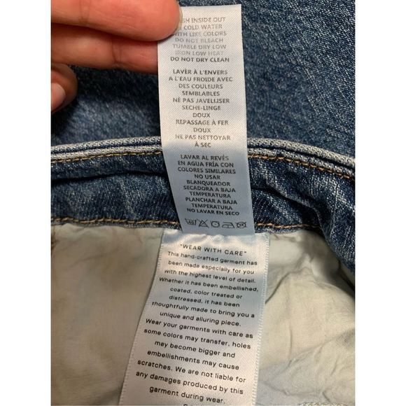 Good American Jeans, Skinnyish Fit, Hi- Rise, Size 12/31, NWT. - Picture 9 of 11